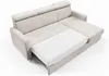 LIKMA Marineblau Ecksofa Mako 213x165 cm mit Schlaffunktion Produktbild-Vorschau 4