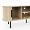 TV-Schrank mit Relief-Oberfläche, Spanplatte, ovaler Produktbild-Vorschau 9