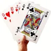 Jumbo XXL Spielkarten Pokerkarten, übergroßes Kartenspiel Produktbild-Vorschau 7