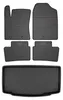 Gummimatten + Kofferraumwanne für Hyundai i10 II 2013- Produktbild-Vorschau 1