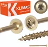 Klimas šrouby s válcovou hlavou žluté 10x160 - 25 ks. Náhled obrázku produktu 1
