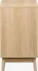 Back view of a light wood cabinet on a white background. Produktbild-Vorschau