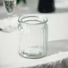 12 x Windlichter aus Glas geriffelt H 9 cm -  Produktbild-Vorschau 6