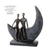Gilde Skulptur Moon, Dekoobjekt, Dekoration, Dekofigur, Anteprima dell’immagine prodotto 2