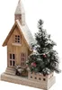 ECD Germany Dekorative Holz-Weihnachtshaus mit Produktbild-Vorschau 8