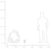 BELIANI Outdoor Tischlampe LED Weiß Kunststoff Pilzform Produktbild-Vorschau 10