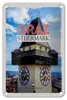 Blechschild Reise 12x18cm Graz Steiermark Kirche Ausblick Produktbild-Vorschau 1