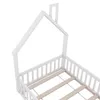 Lit de camp pour enfants avec design de cheminée, barrière Voir les images du produit 12