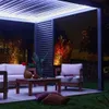 sweeek - Lamellenwand 100cm für Pergola Triomphe 3x3m V2 Produktbild-Vorschau 9