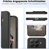 Silikon Hülle für Xiaomi 15T Pro Schutzhülle Matt Schwarz Produktbild-Vorschau 4