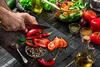 Skleněná deska na krájení Sklokeramická krycí deska varné Náhled obrázku produktu 9