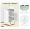 Commode INONEFT avec 4 portes, meuble de rangement avec Voir les images du produit 4
