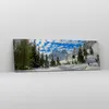 Bild auf Leinwand - Leinwandbild - Tal Wolken Lawine Sport Produktbild-Vorschau 4