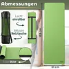 RE:SPORT Yogamatte Olivgrün 183x61cm Fitnessmatte Produktbild-Vorschau 3