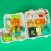 Montessori senzorický manipulační stůl kufřík s knoflíky Náhled obrázku produktu 8
