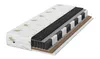 A cutaway view of a mattress showing its internal layers. Produktbild-Vorschau