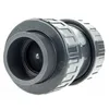 A single gray PVC check valve is shown against a white background. Produktbild-Vorschau