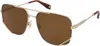 Marc Jacobs Runway MJ 1048/S 01Q GOLD BROWN 57/17/140 Damen Produktbild-Vorschau 1