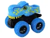 Lean Toys Tyrannosaurus Rex Fahrzeug Friktionsantrieb Blau Produktbild-Vorschau 2