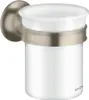 Zahnputzbecher AXOR MONTREUX Wandmontage brushed nickel Produktbild-Vorschau 1