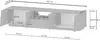Dmora TV-Schrank Vanni 220x44x46cm Weiß mit Schublade, 2 Produktbild-Vorschau 3