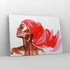 Bild auf Leinwand - Leinwandbild - frau modern - 100x70cm - Produktbild-Vorschau 4
