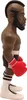 A side profile of a toy boxing figure. Podgląd zdjęcia produktu
