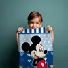 Telo da mare Disney Topolino per bambini Blu Bianco Mouse Anteprima dell’immagine prodotto 4