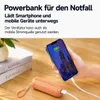 Handventilator Leise Power Bank 3 Windstufen, 10 Stunden Produktbild-Vorschau 6