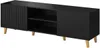 TV stolek 150 cm CRATO - černý Náhled obrázku produktu 2
