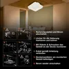 OSRAM stropní světlo/ventilátor čtvercový, 55W, CCT, IP20 Náhled obrázku produktu 7