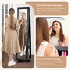 COSTWAY Armoire à bijoux, armoire à glace avec miroir Voir les images du produit 4
