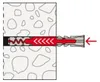 fischer 538257 fischer DuoPower 10x80 S 2K 538257 Dübel mit Podgląd zdjęcia produktu 18