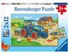 2 x 12 Teile Ravensburger Kinder Puzzle Baustelle und Produktbild-Vorschau 8