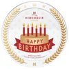 Niederegger marcepan z ciemną czekoladą Happy Birthday Podgląd zdjęcia produktu 2