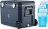 Brisby Kühlbox 45 l – Mit Rollen – 4 Kühlelemente – Blau Produktbild-Vorschau 7