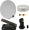 PremiumX HD SAT Anlage 60cm Satellitenschüssel Single LNB Produktbild-Vorschau 1