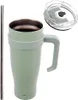 Orion | Thermo mug - Con manico - Acciaio inox - Verde - Anteprima dell’immagine prodotto 4
