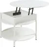 Table basse 'Kandas' avec plateau élévateur rond 70 x 49 cm Voir les images du produit 4