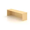 Thekenaufsatz für Schreibtisch1200x800mm Ahorn Produktbild-Vorschau 5