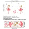 Prinzessin, Schwan, Blumen & Schmetterlinge Wandsticker, Produktbild-Vorschau 5