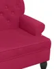 vidaXL Lavica s operadlom vínová červená 119,5x64,5x75 cm Náhľad obrázku produktu 6