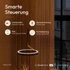 LUMIÈRE Design Pendelleuchte 'Noxi' Ø33cm LED dimmbar Produktbild-Vorschau 9