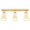 LED Deckenleuchte Holz 3-Flammig – Modern Deckenlampe mit Produktbild-Vorschau 11