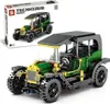 Classic Car Oldtimer grün Bausteinset mit Pullback-Funktion Produktbild-Vorschau 1