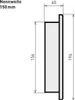 Raik Basic Blindkappe 150mm schwarz für Rauchrohr / Produktbild-Vorschau 3