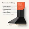 Hotte Klarstein, hotte de 60 cm, hotte à Voir les images du produit 7
