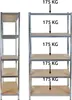 Malatec 23768 Regal 180 x 90 x 40 cm Produktbild-Vorschau 11