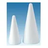 GLOREX Styropor Kegel Weiß 12 x 7 x 2 cm Produktbild-Vorschau 2