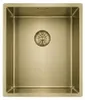 Pure.Sink Comfort PVD Zlatý dřez 34 × 40 cm pro montáž pod Náhled obrázku produktu 1